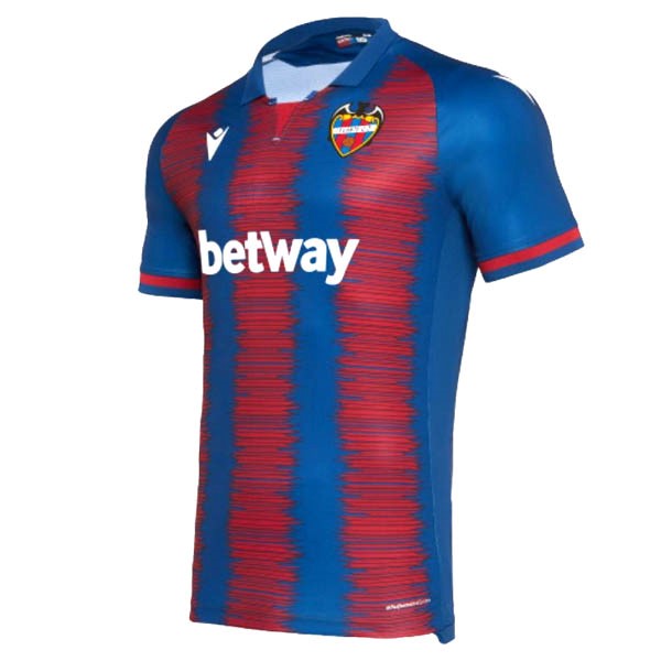 Camiseta Levante Macron 1ª 2019-2020 Azul Rojo